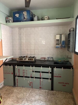 Kitchen in 1 BHK Apartment at Shree Satyam CHS Khadki, Khadki – for Rent