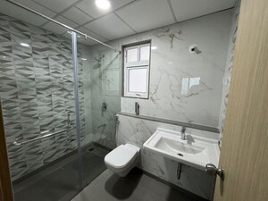 Bathroom in 2 BHK Apartment at Raagdari Apartments, Aundh – for Rent