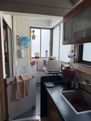 Kitchen in 2 BHK Apartment at  Deep Indraprastha Homes, Makarba – for Rent