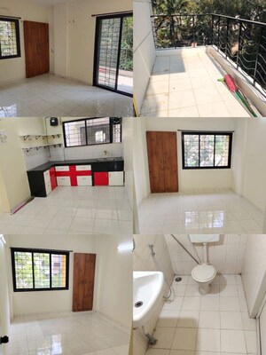 Floor Plan in 2 BHK Apartment at Kumar Padmalaya, Aundh – for Rent