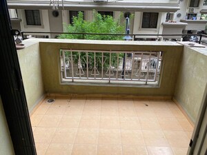 Balcony in 2 BHK Apartment at Suyog Sankul, Aundh – for Rent