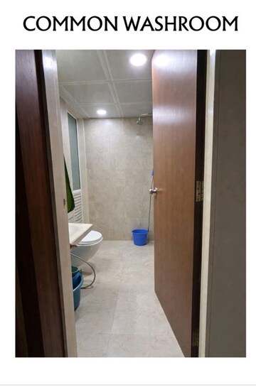 Bathroom in 2 BHK Apartment at Dosti West County, Balkum Pada – for Rent