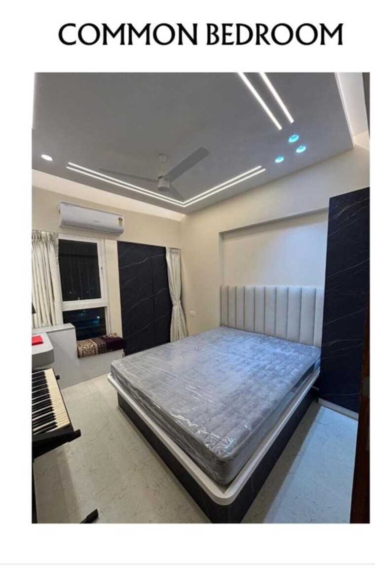 Bedroom, dosti-west-county 2 Bedroom 734 Sq.Ft. Apartment In Balkum Pada Thane 10020329