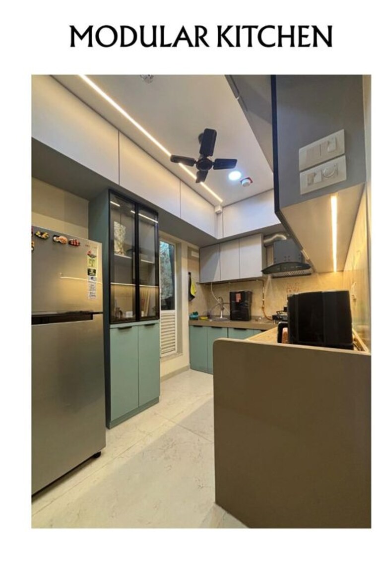 Kitchen, dosti-west-county 2 Bedroom 734 Sq.Ft. Apartment In Balkum Pada Thane 10020329