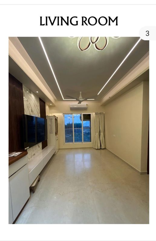2 BHK + Pooja Room Apartment For Rent in Dosti West County