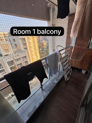 Balcony in 2 BHK Apartment at Mayfair Meridian Andheri, Andheri West – for Sale