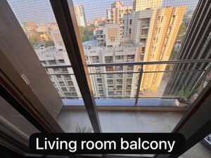 Balcony in 2 BHK Apartment at Mayfair Meridian Andheri, Andheri West – for Sale