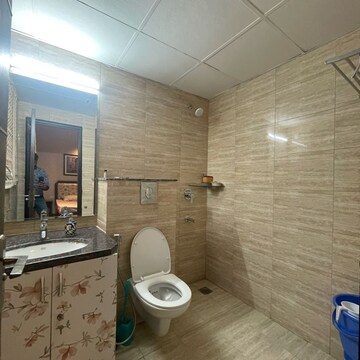 Bathroom in 3 BHK Apartment at Conscient Heritage Max, Sector 102 – for Rent