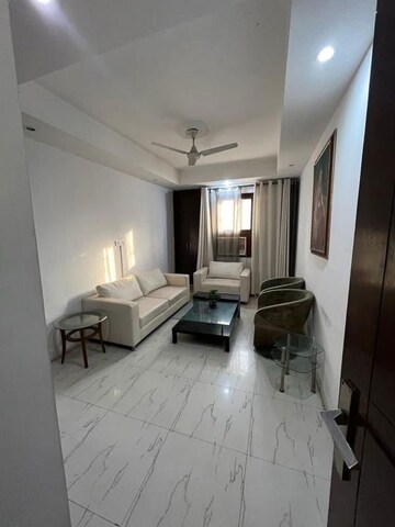 Living Room in 1 BHK Builder Floor at Greater Kailash I – for Rent
