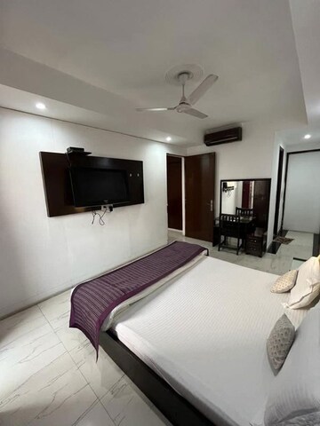 Bedroom in 1 BHK Builder Floor at Greater Kailash I – for Rent