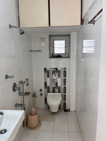 Bathroom in 2 BHK Apartment at Sujal Apartments, Santacruz West – for Rent