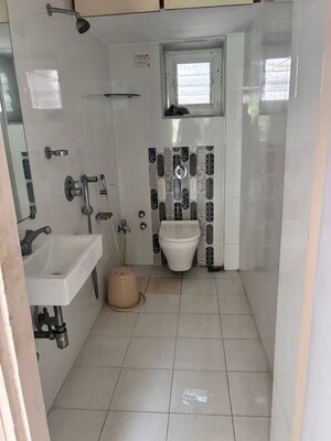 Bathroom in 2 BHK Apartment at Sujal Apartments, Santacruz West – for Rent