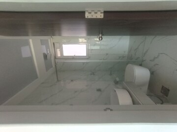 Bathroom in 2 BHK Apartment at Aurum Q Islands, Ghansoli – for Rent