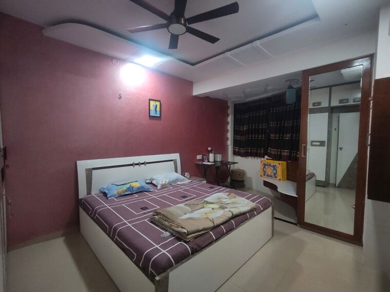 Bedroom, kopar khairane sector 20 2 Bedroom 1100 Sq.Ft. Apartment In Kopar Khairane Sector 20 Navi Mumbai 10020388