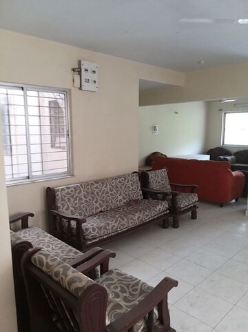 Living Room in 6 BHK Apartment at Amit Nandanvan, Pimple Nilakh – for Rent