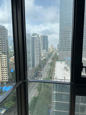 Balcony in 1 BHK Apartment at Lodha Vista, Lower Parel – for Rent