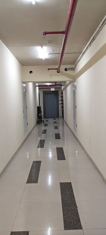 Building Lobby in 1 BHK Apartment at Lodha Vista, Lower Parel – for Rent