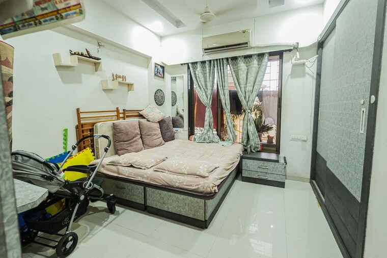Master Bedroom, thane west 2 Bedroom 1100 Sq.Ft. Apartment In Thane West Thane 10020400