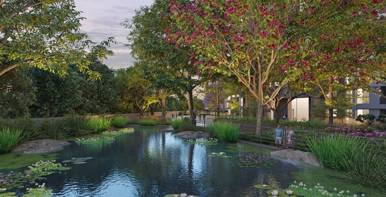 Garden, bricks-the-earthscape 3 Bedroom 1844 Sq.Ft. Apartment In Kacharakanahalli Bangalore 10020335