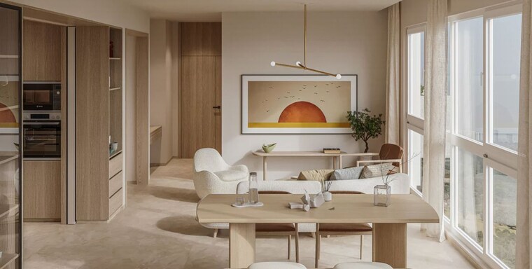 Kitchen, bricks-the-earthscape 3 Bedroom 1844 Sq.Ft. Apartment In Kacharakanahalli Bangalore 10020335