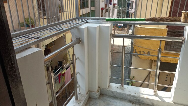 Balcony, vaishali sector 3 2 Bedroom 680 Sq.Ft. Builder Floor In Vaishali Sector 3 Ghaziabad 10020421