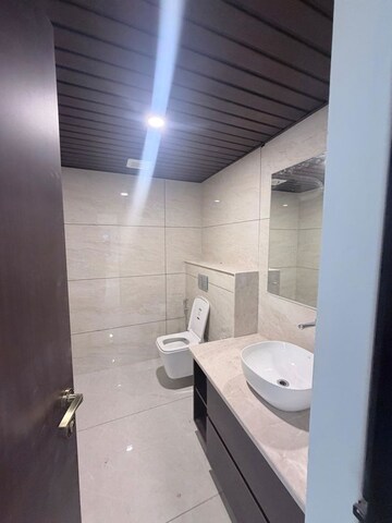 Bathroom in 3 BHK Apartment at Cooke Town – for Rent