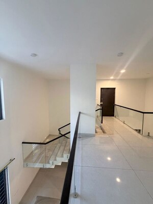 Staircase in 3 BHK Apartment at Cooke Town – for Rent