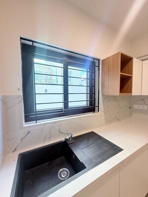 Kitchen in 3 BHK Apartment at Cooke Town – for Rent