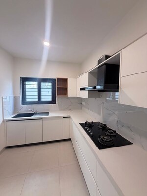 Kitchen in 3 BHK Apartment at Cooke Town – for Rent