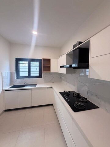 Kitchen in 3 BHK Apartment at Cooke Town – for Rent