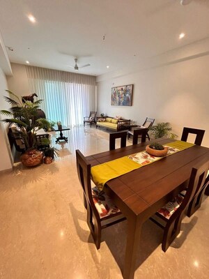 Living Room in 3 BHK Apartment at Bandra West – for Sale