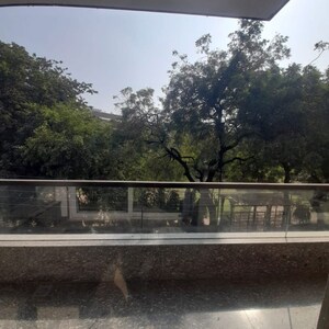 Balcony in 4 BHK Builder Floor at Greater Kailash ii – for Rent