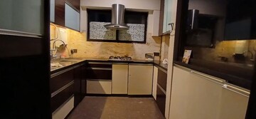 Kitchen in 1 BHK Apartment at Lokhandwala Residency, Worli – for Rent