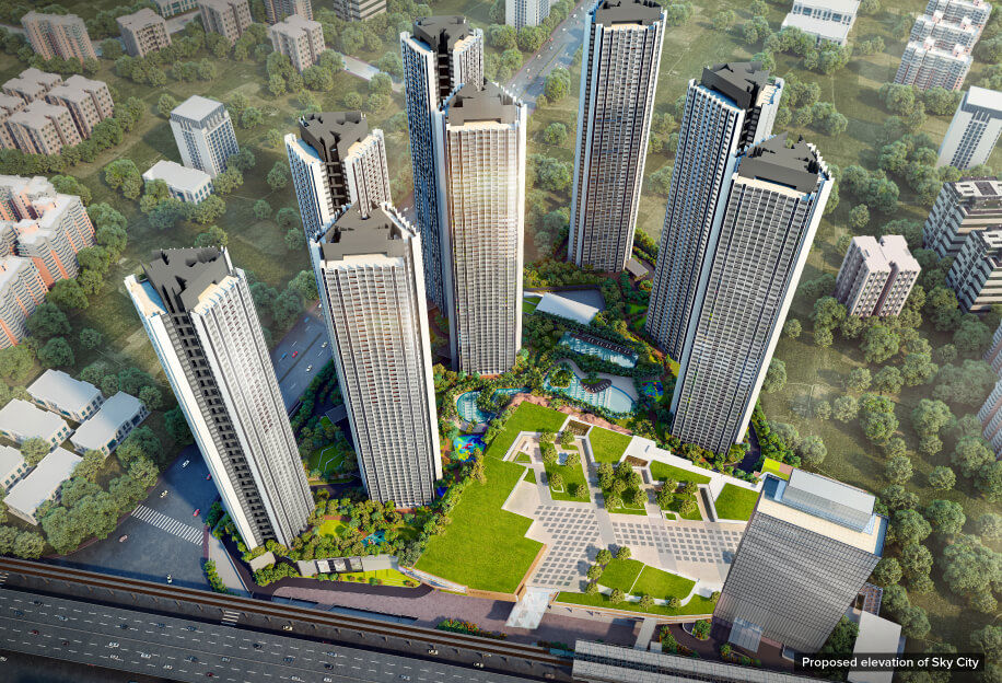 3 BHK Apartment For Sale in Oberoi Sky City