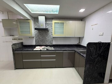 Kitchen in 3 BHK Apartment at Cosmos Paradise Complex, Thane West – for Rent