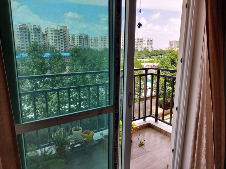 Balcony, aparna-cyber-life 3 Bedroom 1805 Sq.Ft. Apartment In Nallagandla Hyderabad 10020503