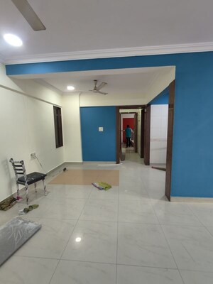 Living Room in 2 BHK Apartment at Gulmohar Upvan CHS, Gawand Baug – for Rent