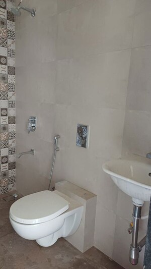 Bathroom in 2 BHK Apartment at Bhoomi Celestia, Malad West – for Rent