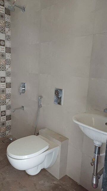 Bathroom in 2 BHK Apartment at Bhoomi Celestia, Malad West – for Rent