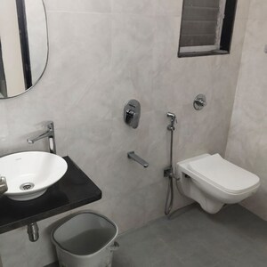 Bathroom in 1.5 BHK Apartment at Garodia Nagar, Ghatkopar East – for Rent