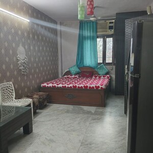 Bedroom in 1 RK Builder Floor at Malviya Nagar – for Rent