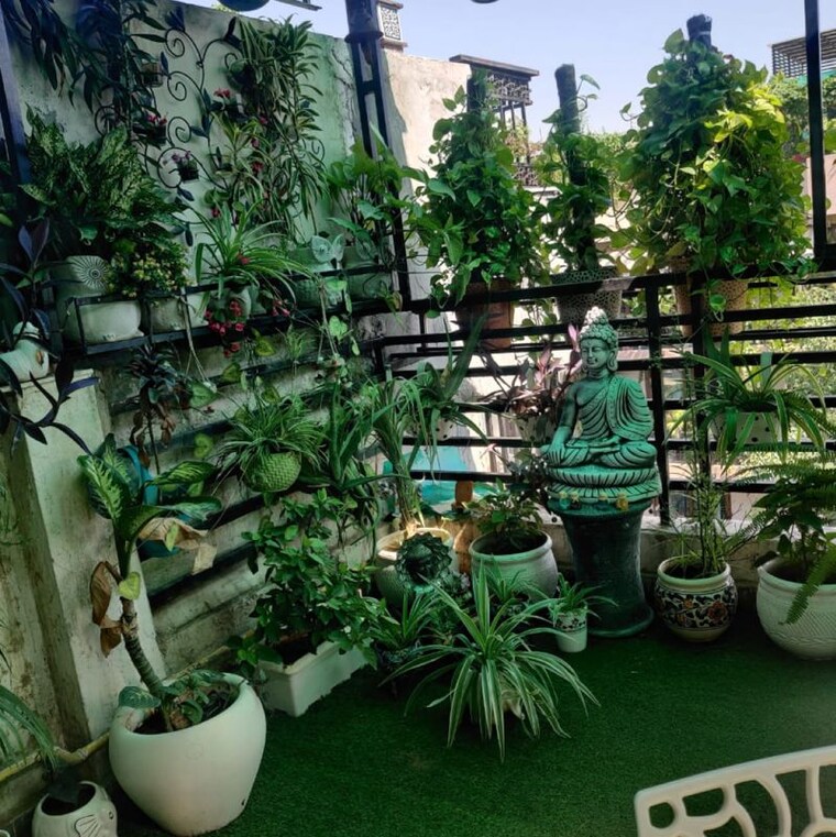Balcony, malviya nagar 1 RK 600 Sq.Ft. Builder Floor In Malviya Nagar Delhi 10020623