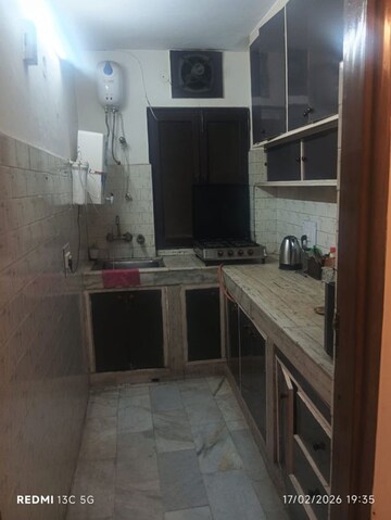 Kitchen in 3 BHK Builder Floor at Malviya Nagar – for Rent