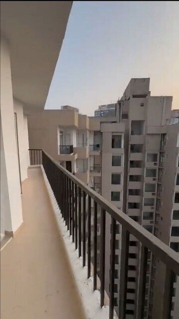 Balcony in 2 BHK Apartment at Amrapali Heartbeat City, Sector 107 – for Rent