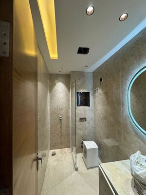 Bathroom in 4 BHK Builder Floor at Ansal API Esencia, Sector 67 – for Sale