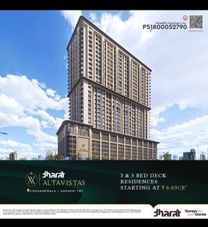 3 BHK Apartment For Sale in Bharat Alta Vistas, Andheri West