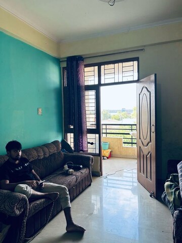 Living Room in 3 BHK Apartment at Sri Ram Gold Line Residency, Faizabad Road – for Rent