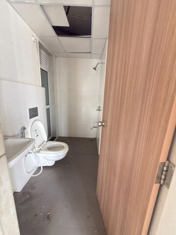 Bathroom in 3 BHK Apartment at Godrej Emerald, Ghodbunder Road – for Rent