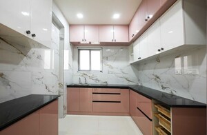 Kitchen in 3 BHK Apartment at Greenmark Mayfair Apartments, Tellapur – for Rent