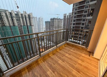 Balcony in 3 BHK Apartment at Rajapushpa Provincia, Narsingi – for Rent